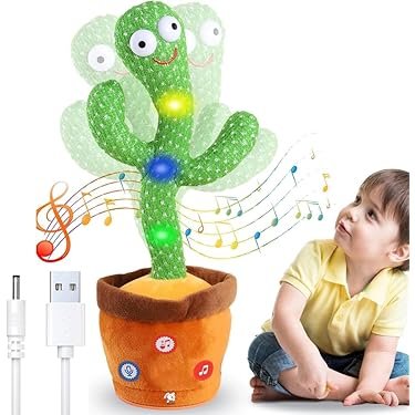 Talking Cactus Dancing Toy - Image 2
